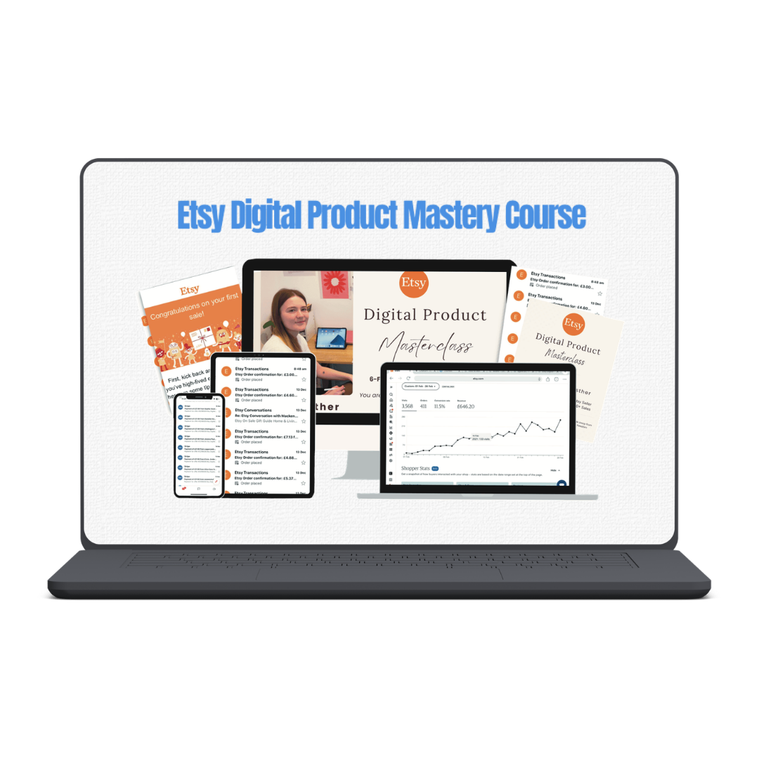 Etsy Digital Product Masterclass by Emily Esther